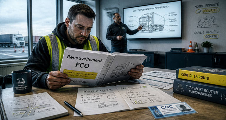 Renouvellement FCO : tarifs, financements et étapes clés pour conserver votre CQC renouvellement fcos prix formation conducteur CQC