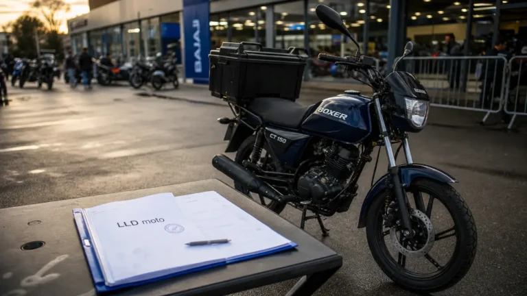 Moto en LLD : sans apport, entretien inclus et choix clair face à la LOA Moto en lld : sans apport et entretien inclus sur parking