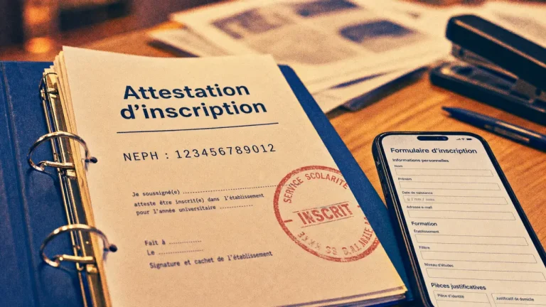 Numero neph pour le code : formulaire ANTS et attestation avec NEPH