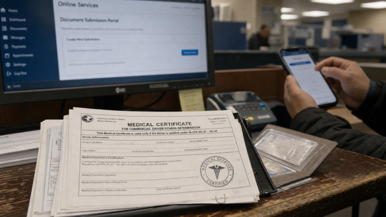 Permis de conduire prorogé, visite médicale et ANTS
