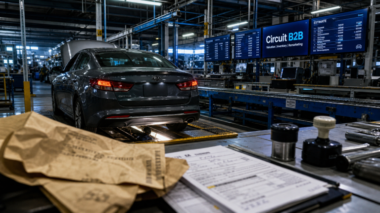Que deviennent les voitures de vendez votre voiture.fr : circuit B2B, export et recyclage