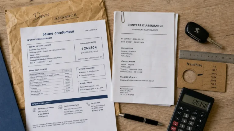 Assurance jeune conducteur malussé : comparer les devis, ajuster les garanties et payer moins Assurance jeune conducteur malussé : devis et calculs comparés