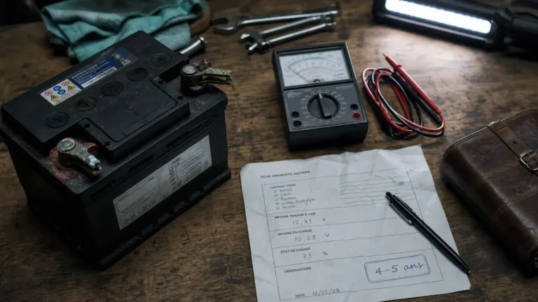 Durée de vie d’une batterie de voiture : 4 à 5 ans, et les signes à surveiller avant la panne Durée de vie batterie 4-5 ans : signes avant panne détectables