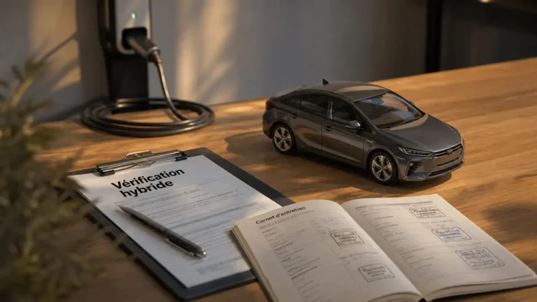 Voiture occasion hybride : batterie et contrôle avant achat