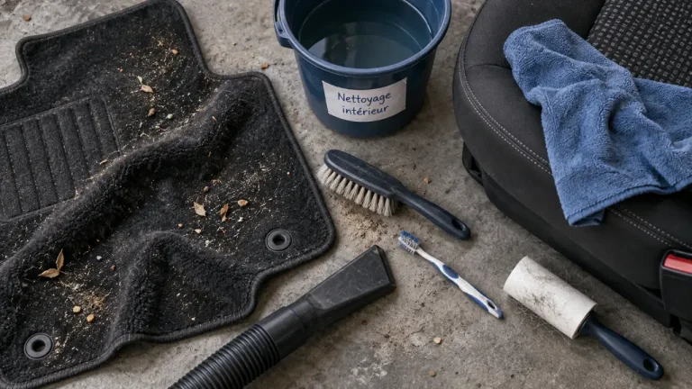 Nettoyer l’intérieur d’une voiture : l’ordre à suivre pour éviter les traces et l’humidité Nettoyer une voiture interieur : éviter traces et humidité