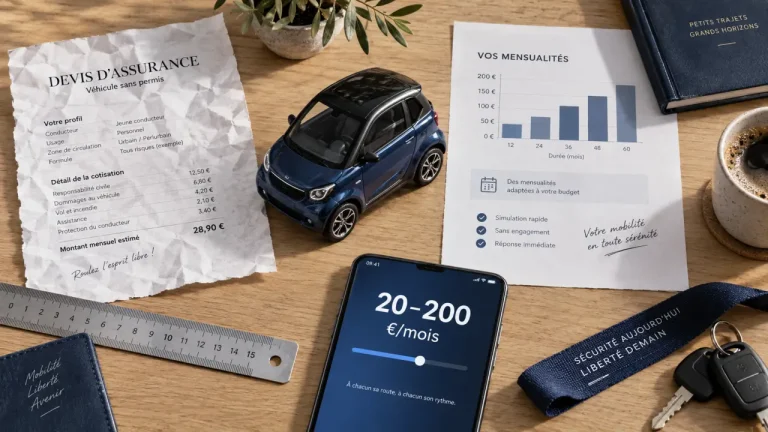 Voiture sans permis assurance tarif : prix selon formule