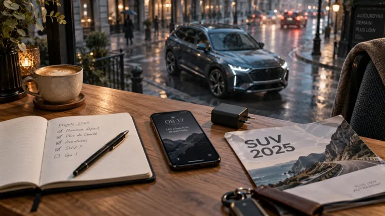Le meilleur SUV 2025 se choisit d’abord selon votre usage Meilleur SUV 2025 hybride en ville, phares allumés