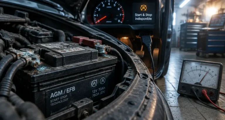 Start and Stop qui ne fonctionne plus : veille normale ou panne, le test en 4 réflexes Start and Stop ne fonctionne plus : batterie et test diagnostic OBD2
